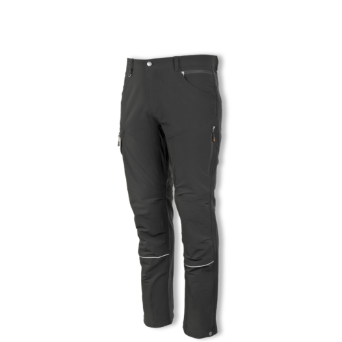 dolge pohodne hlače Fobos, črne